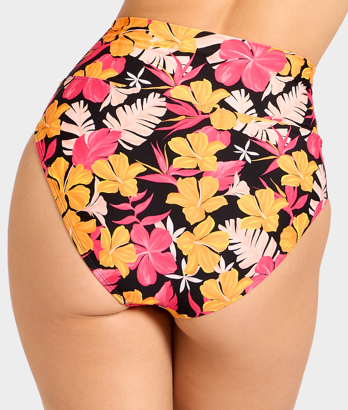 High-Waist Fold-Over Bikini Bottom
