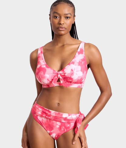 Sash Fold-Over Bikini Bottom