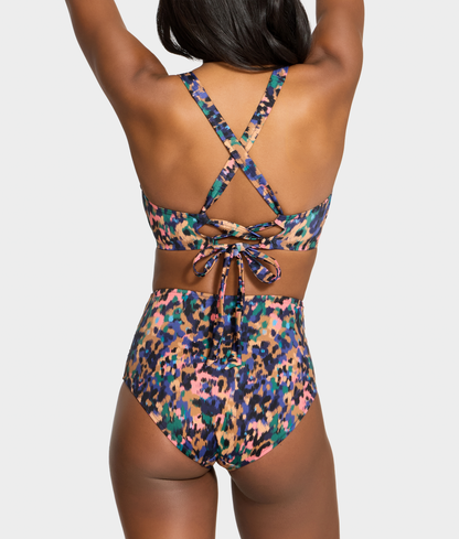 The Slimming High Leg Bikini Bottom