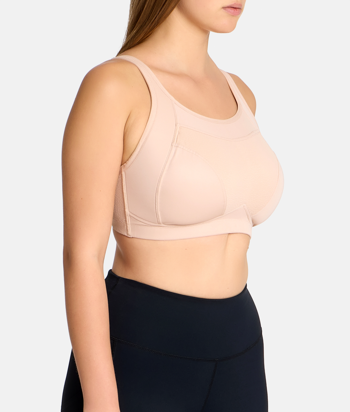 All-In-One High-Impact Wire-Free Sports Bra