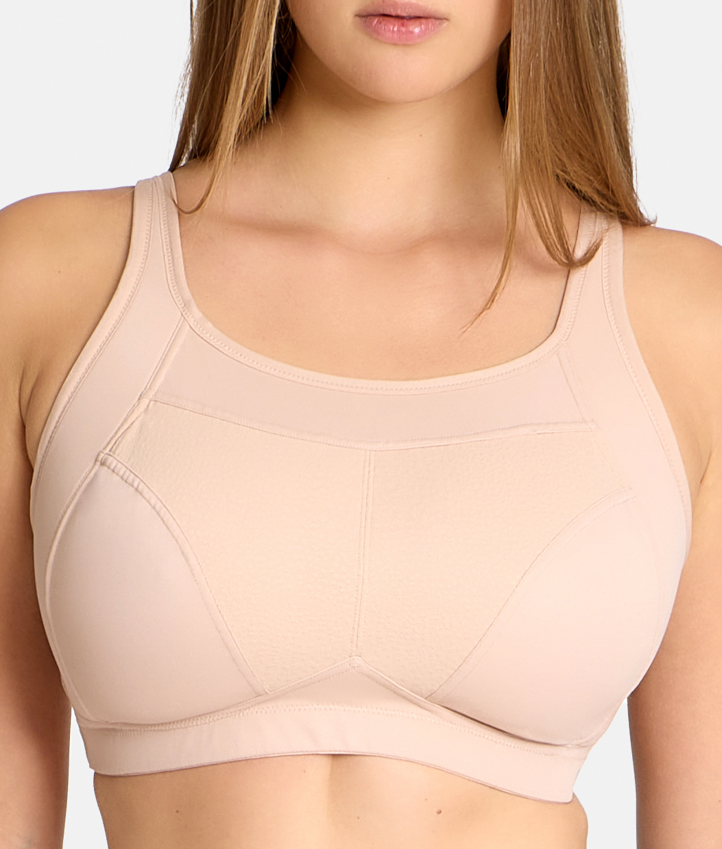 All-In-One High-Impact Wire-Free Sports Bra