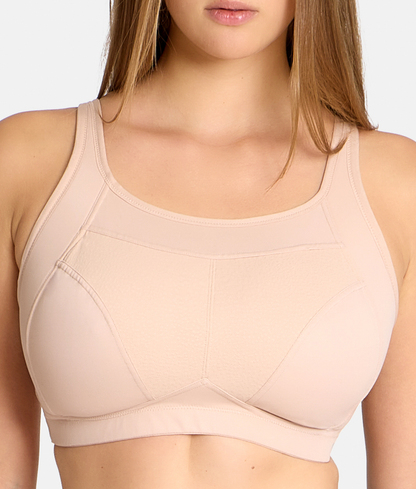 All-In-One High-Impact Wire-Free Sports Bra