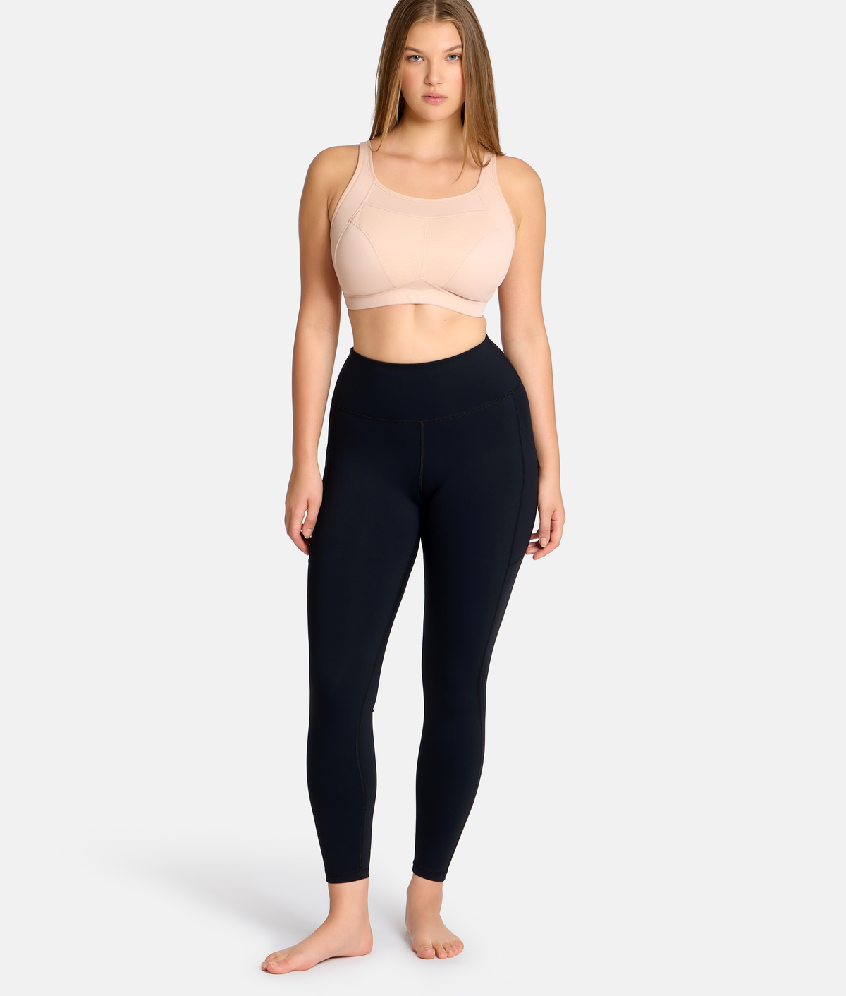 All-In-One High-Impact Wire-Free Sports Bra