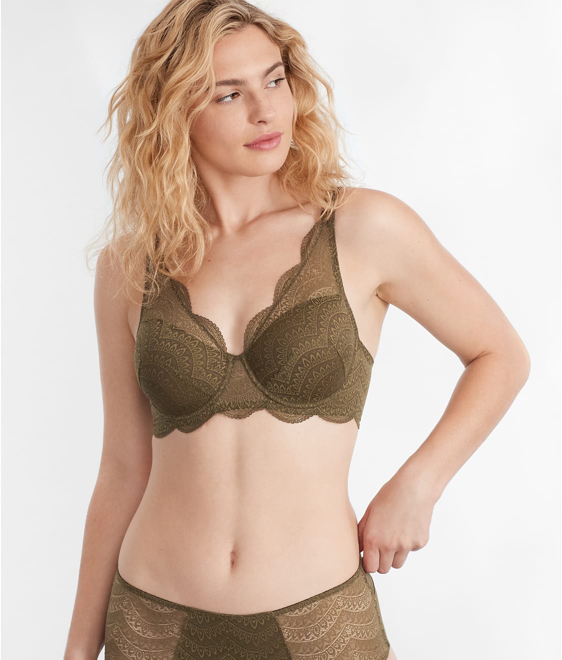 Karma 3D Triangle Lace Bra