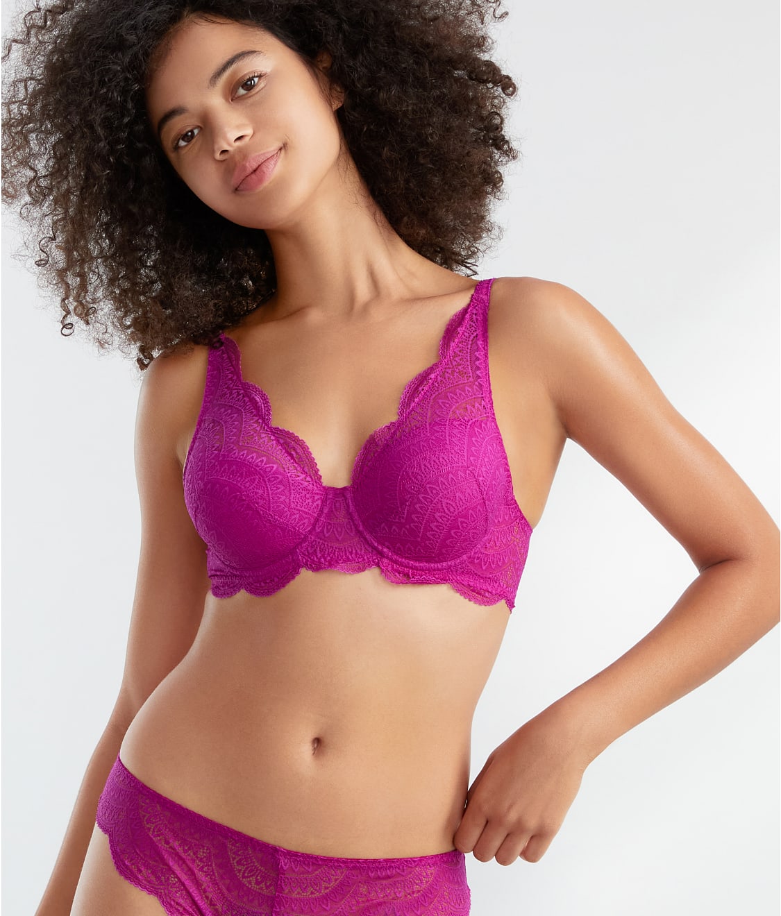 Karma 3D Triangle Lace Bra