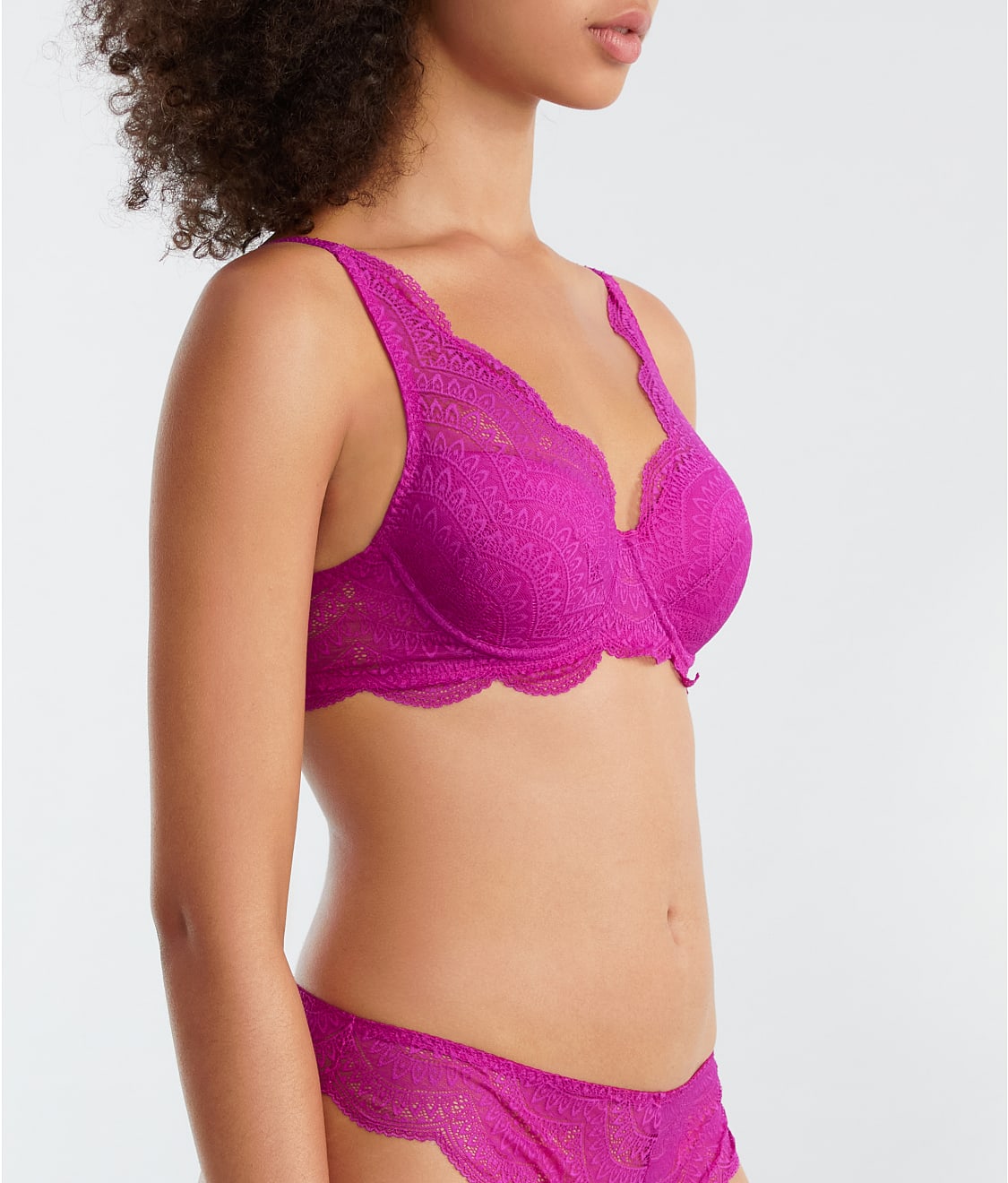 Karma 3D Triangle Lace Bra