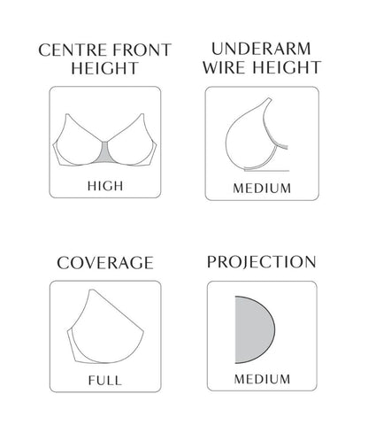 Sophia Full Coverage Stretch Lace Bra