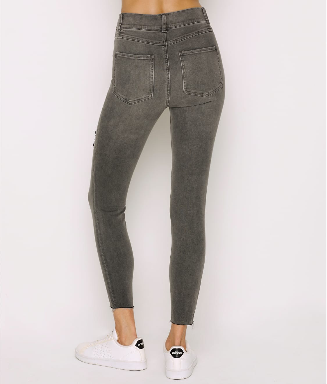 Distressed Denim Leggings
