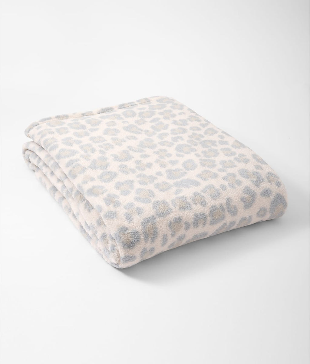 Leopard Plush Throw