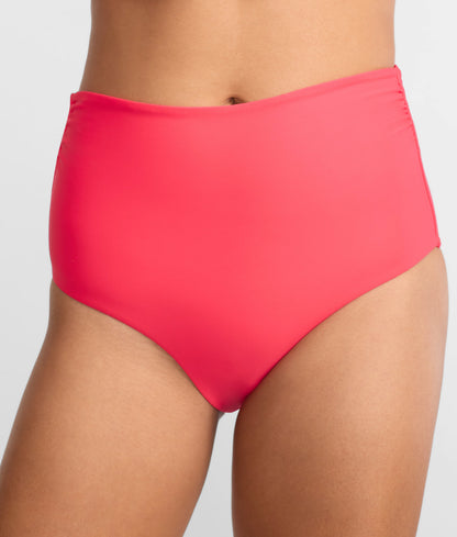 Capri Fold-Over High Waist Bikini Bottom