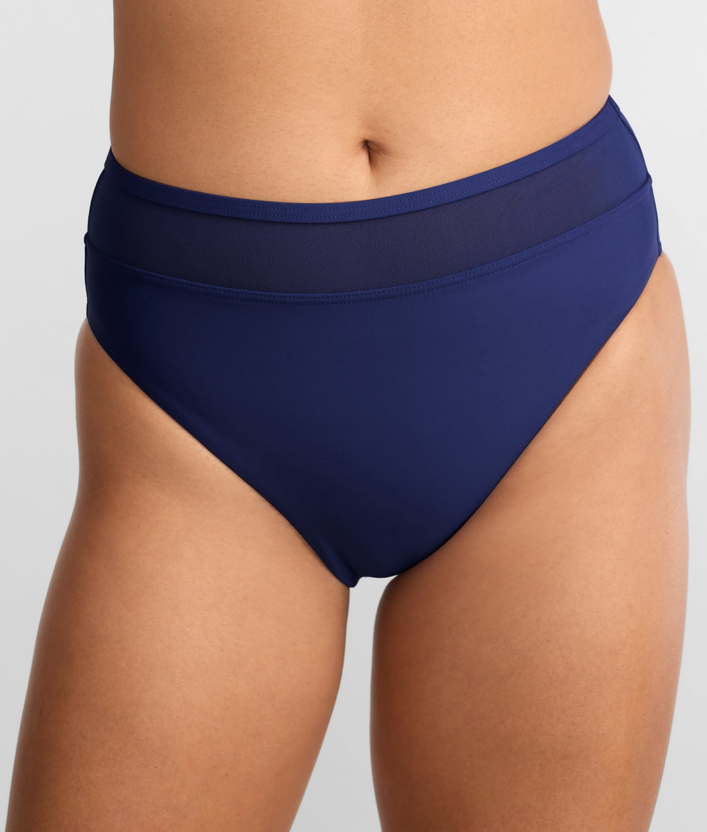 Annie High-Waist Bikini Bottom