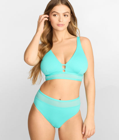 Annie High-Waist Bikini Bottom