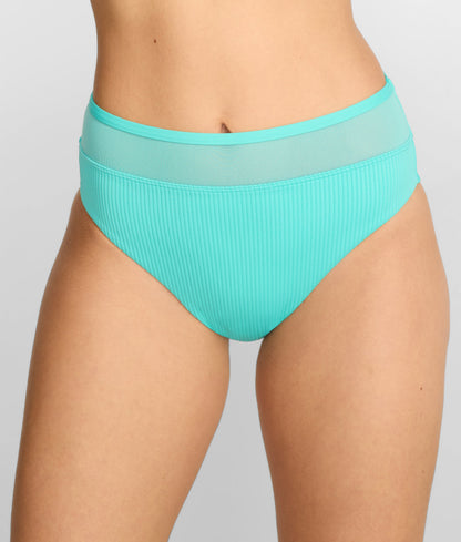 Annie High-Waist Bikini Bottom