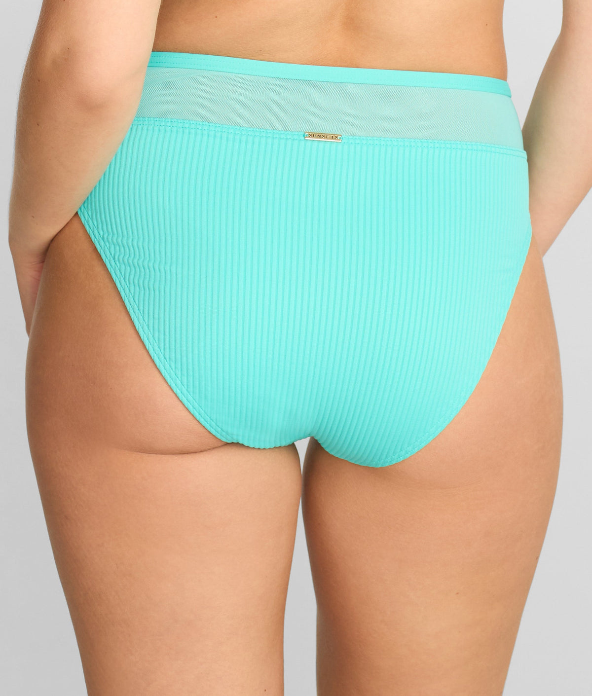 Annie High-Waist Bikini Bottom