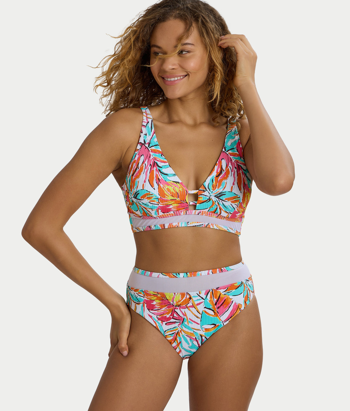 Annie High-Waist Bikini Bottom