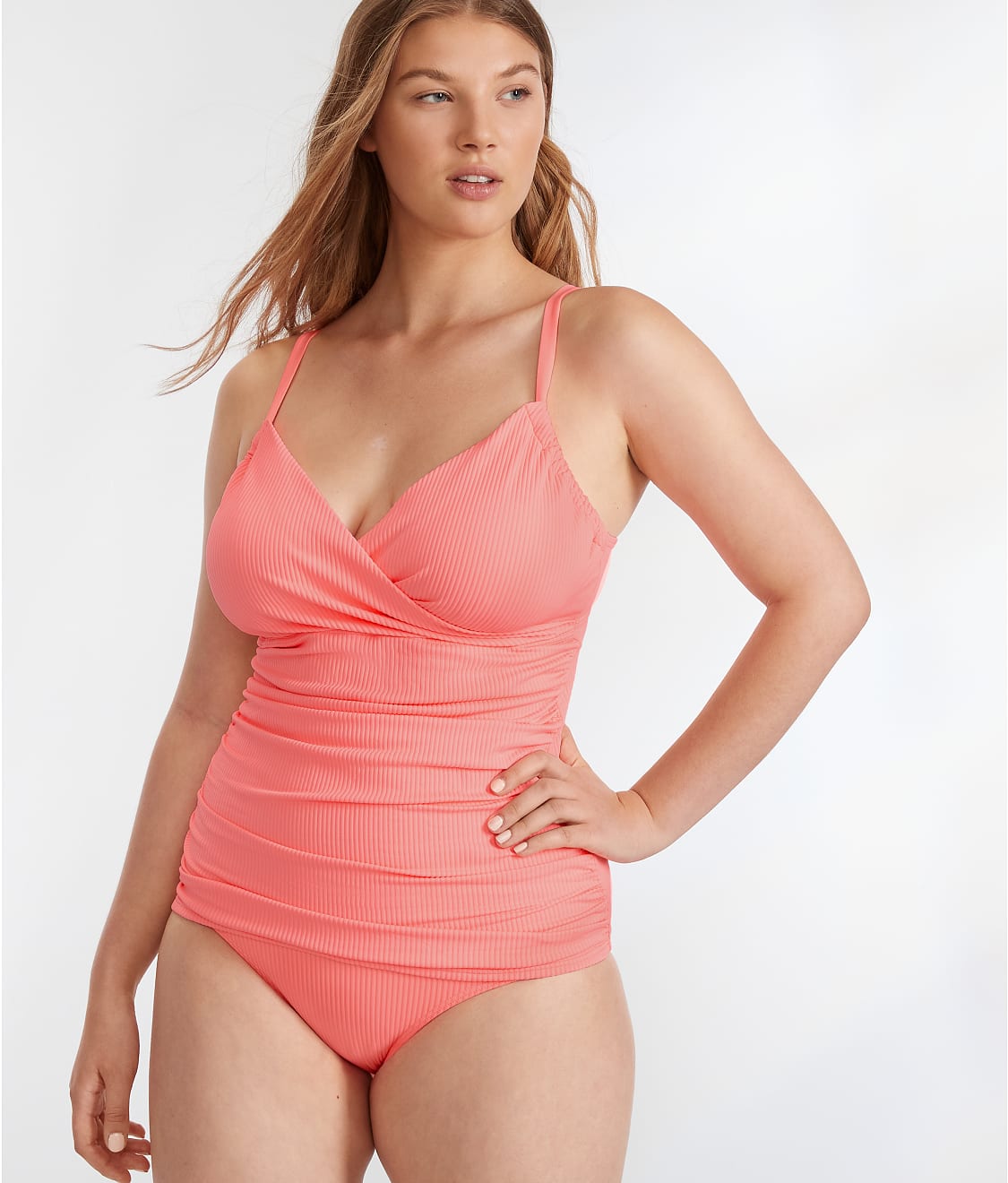 Hannah Fold-Over High-Waist Bikini Bottom