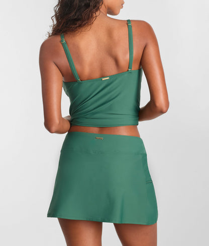 Sporty Skirted Bikini Bottom