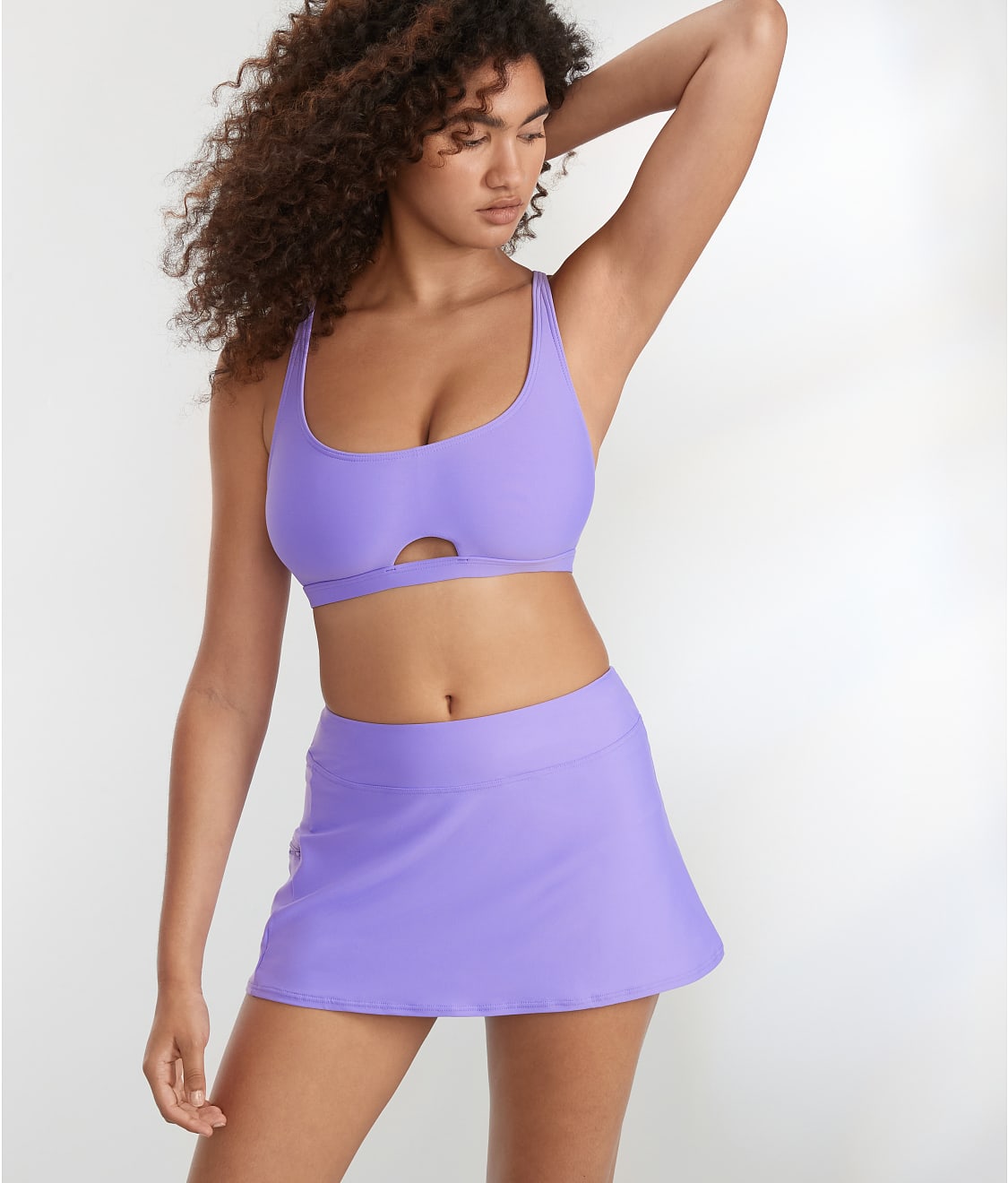 Sporty Skirted Bikini Bottom
