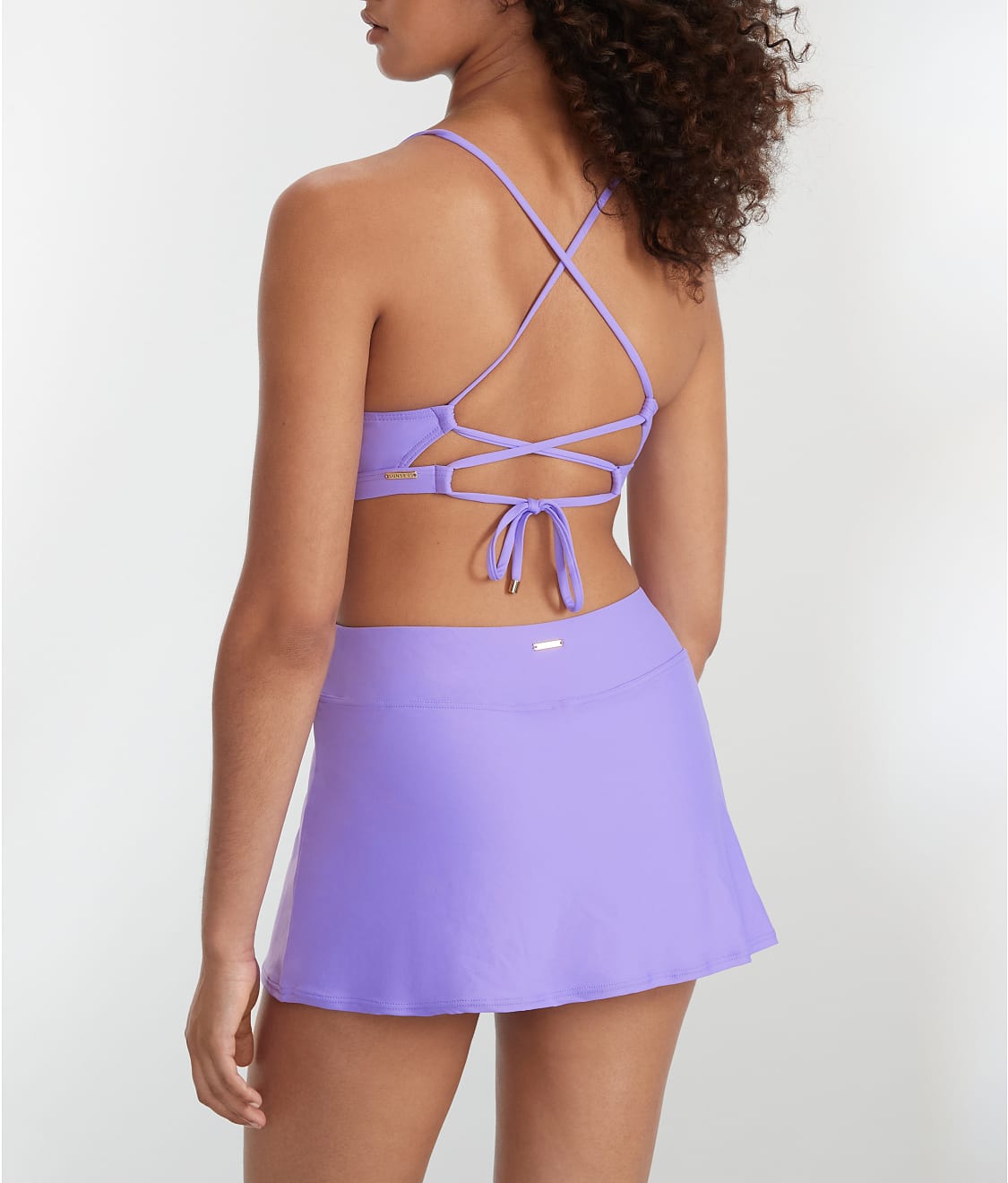 Sporty Skirted Bikini Bottom