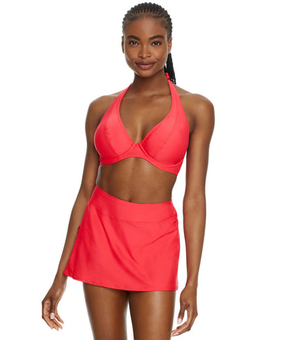 Sporty Skirted Bikini Bottom