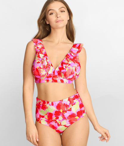 Willa Ruffle Wire-Free Bikini Top