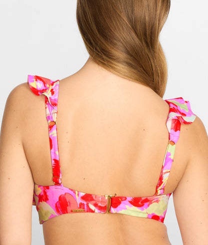 Willa Ruffle Wire-Free Bikini Top