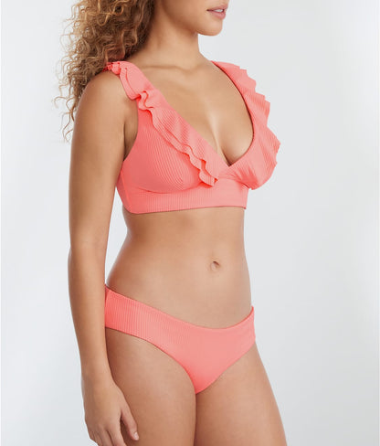 Willa Ruffle Wire-Free Bikini Top