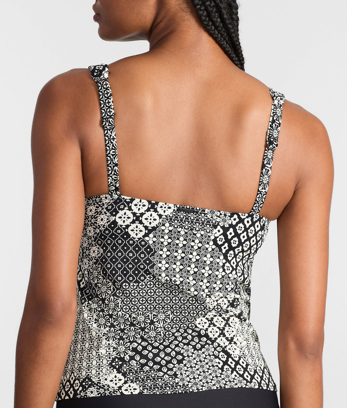 Elsie Underwire Wrap Tankini Top
