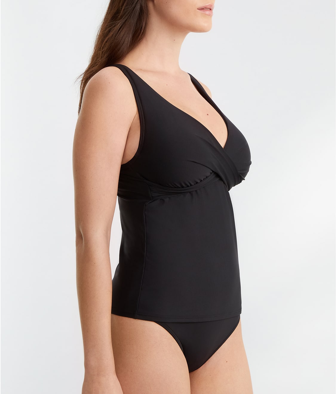 Elsie Underwire Wrap Tankini Top