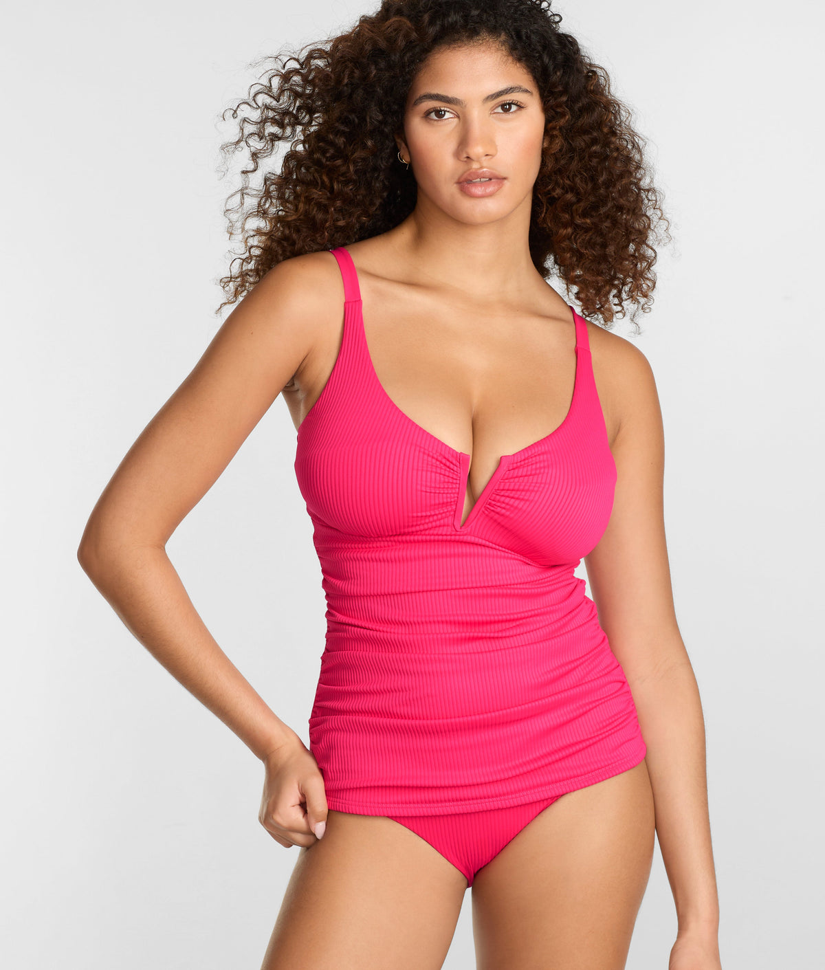 Zuri V-Wire Underwire Tankini Top