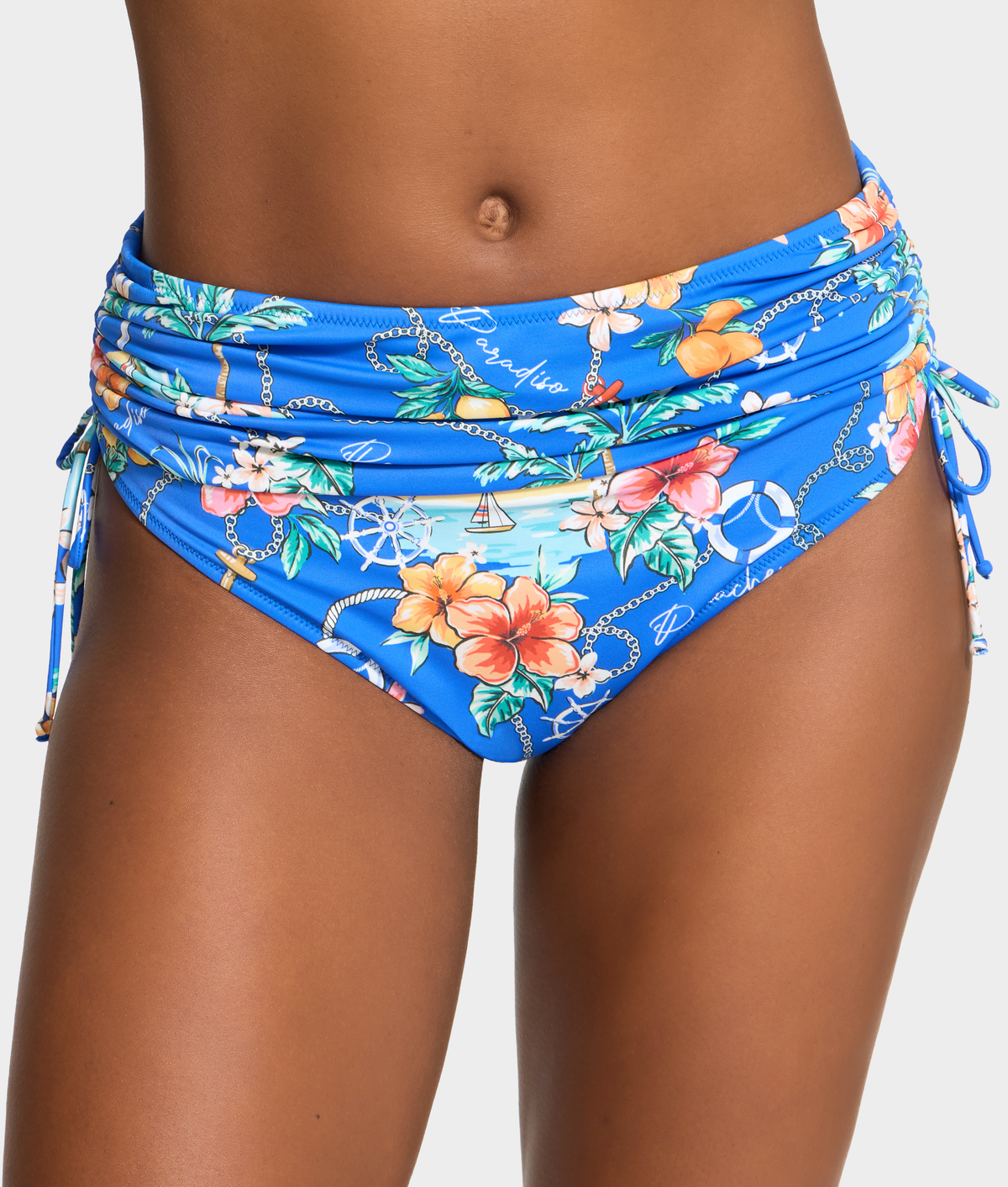 Paradiso Midi Gather Adjustable Bikini Bottom