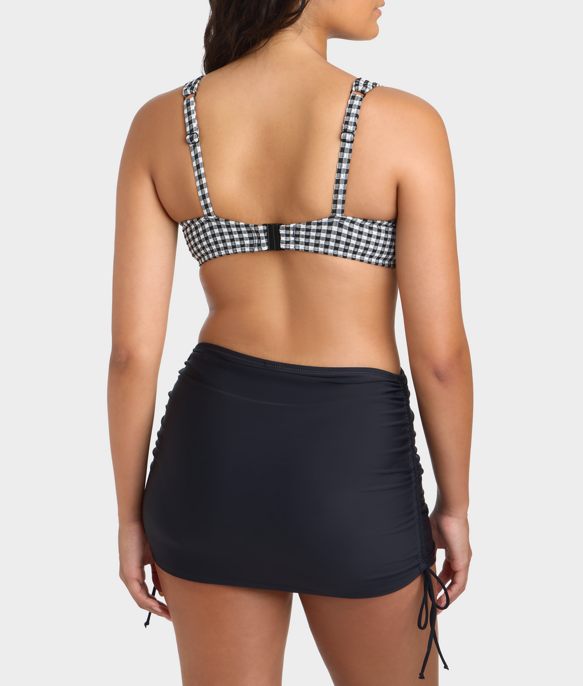 Gingham Olivia Underwire Balcony Bikini Top