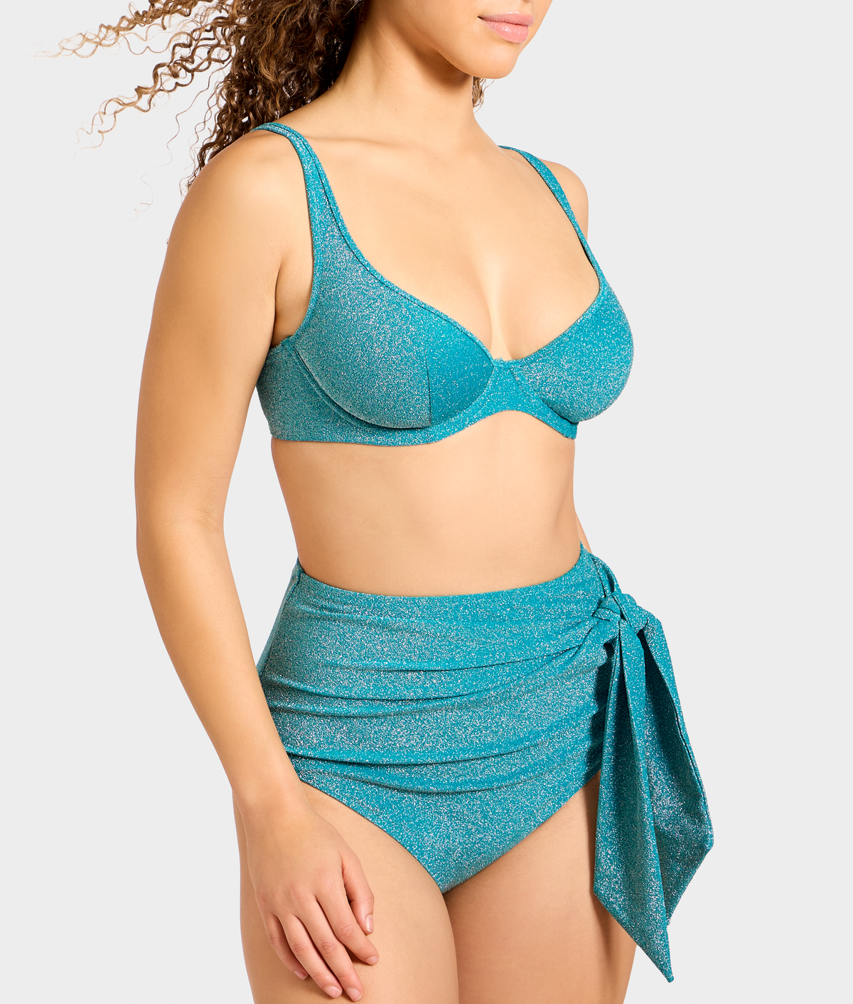Sparkle Billie Plunge Bikini Top