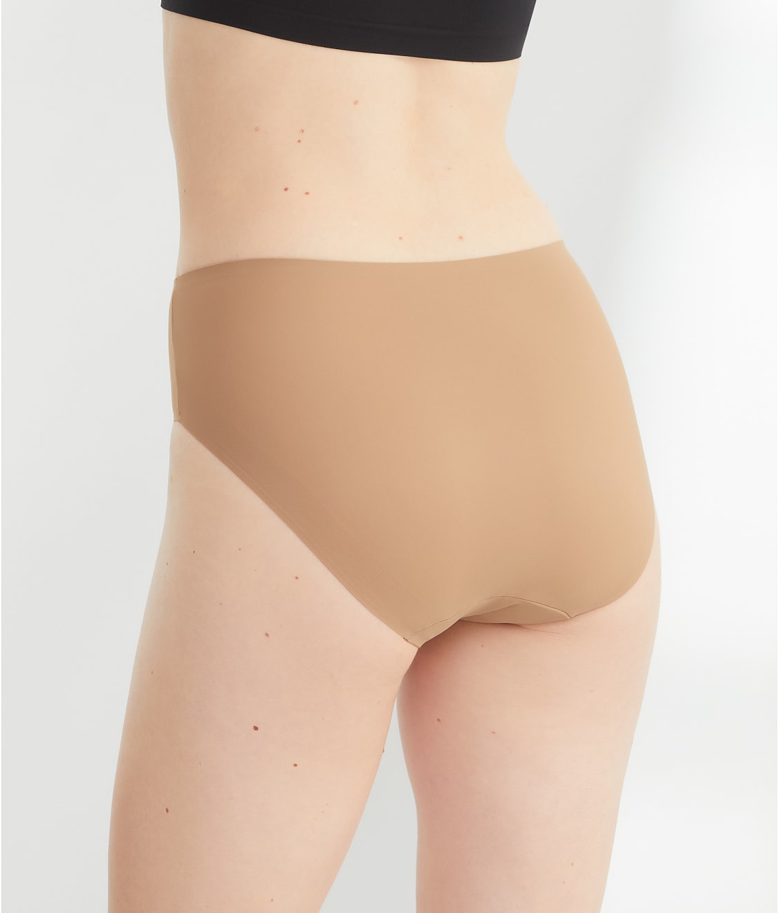Wonderful Edge Matte Microfiber Modern Hi-Cut Brief