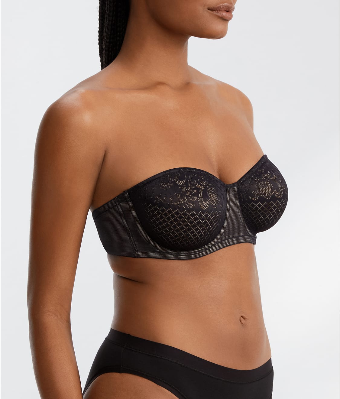 Visual Effects Strapless Minimizer Bra