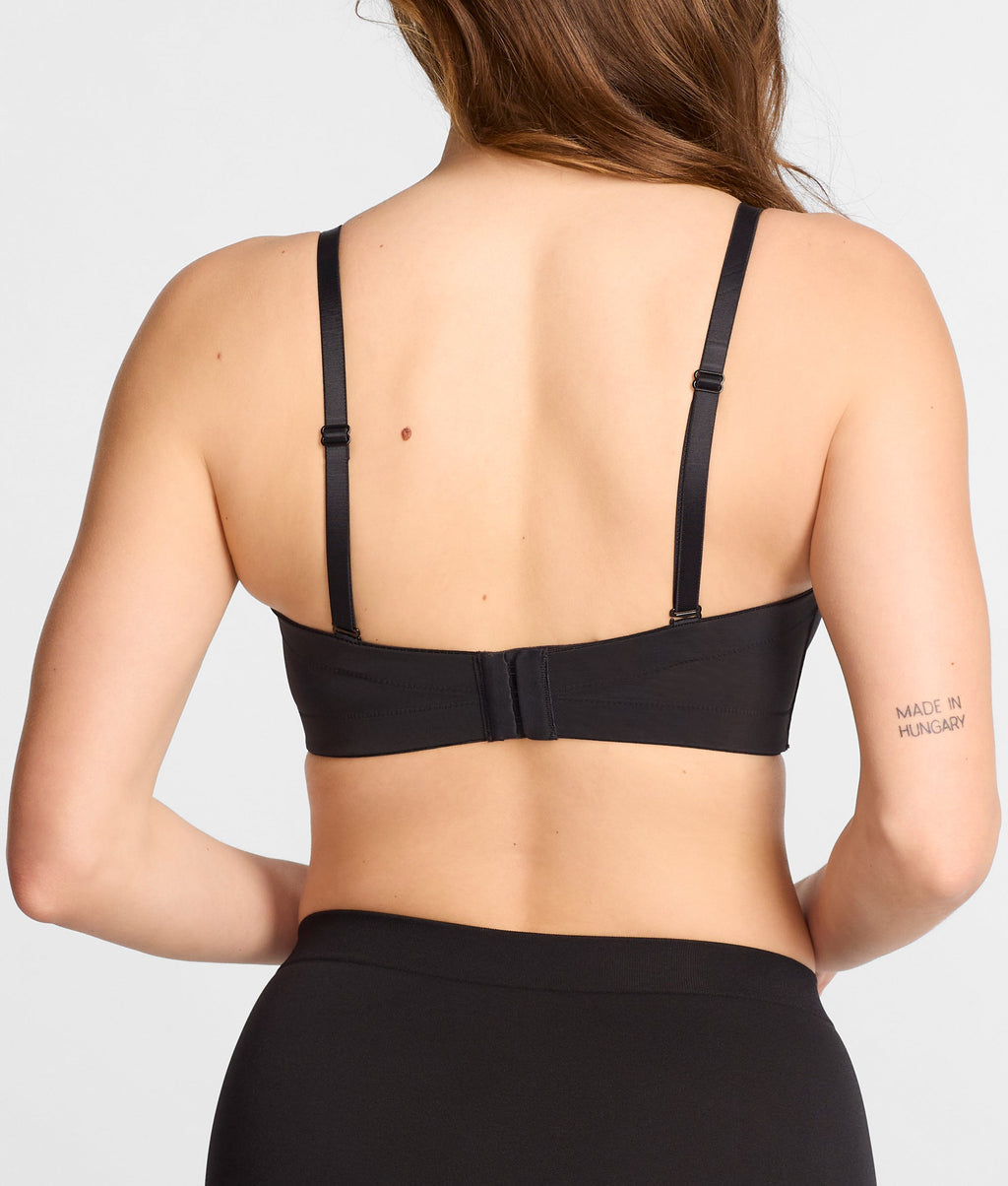 Self-Assured Push-Up Strapless Bra