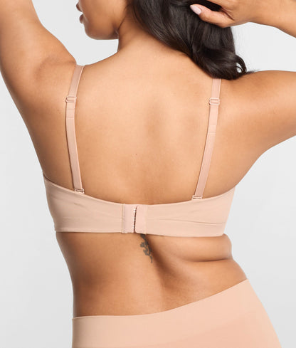 Self-Assured Push-Up Strapless Bra