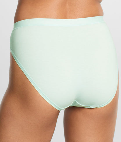 Understated Cotton Hi-Cut Brief