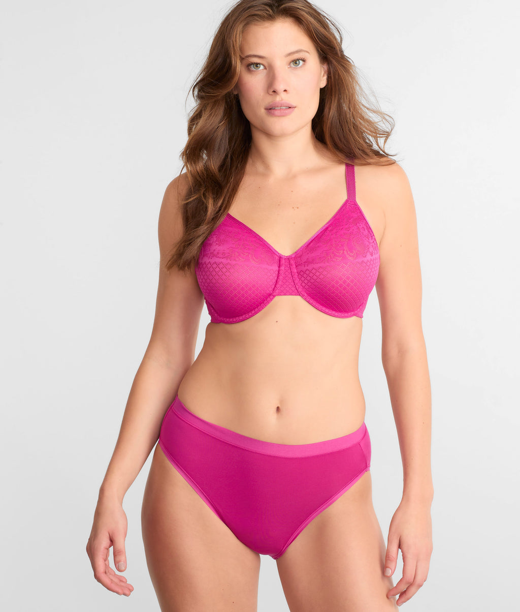 Understated Cotton Hi-Cut Brief