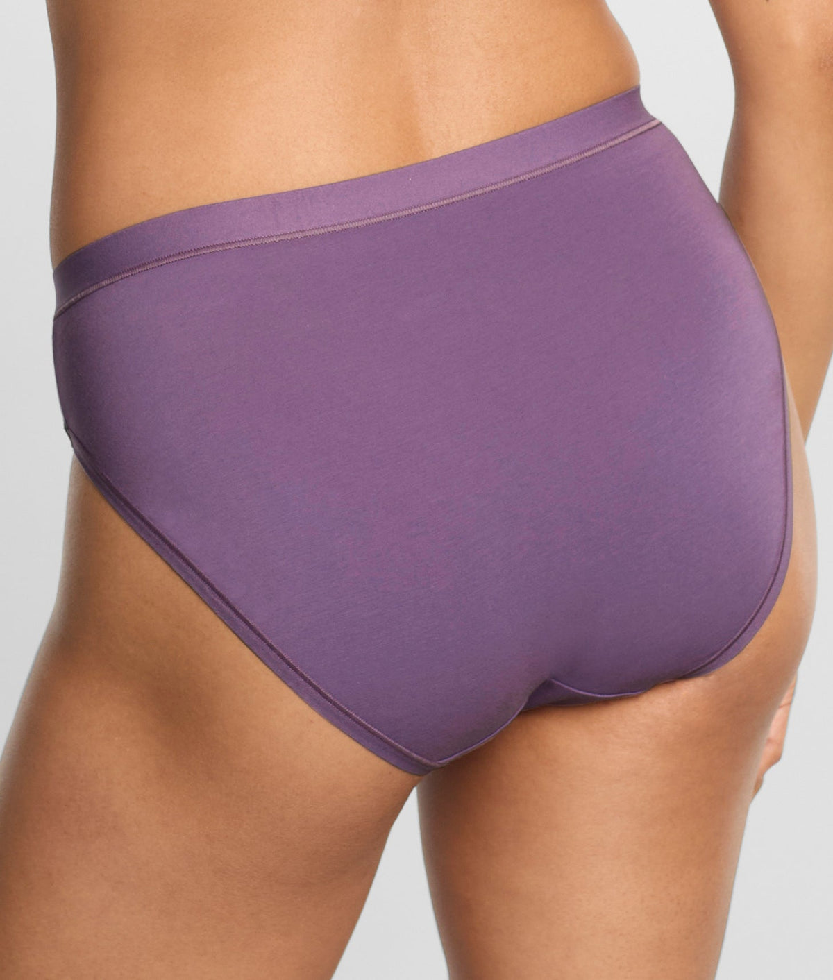 Understated Cotton Hi-Cut Brief