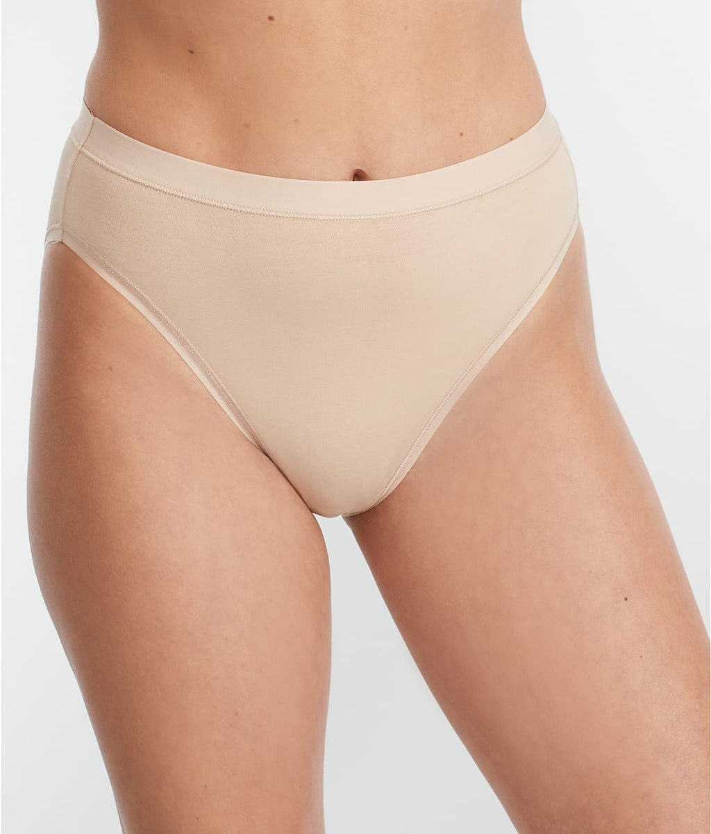 Understated Cotton Hi-Cut Brief