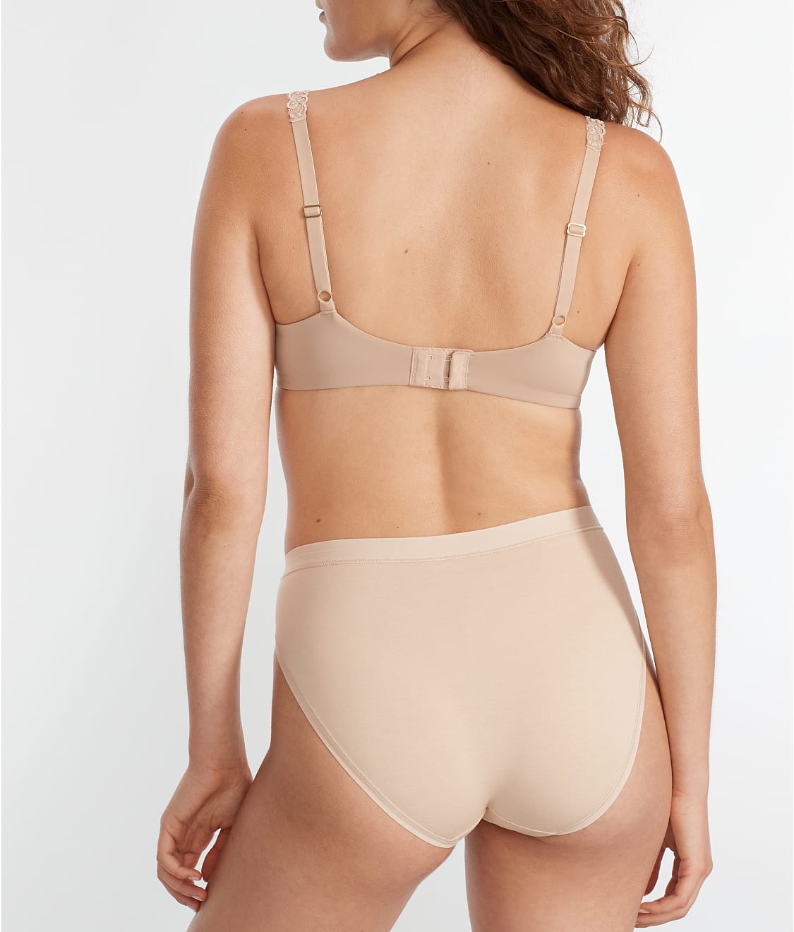 Understated Cotton Hi-Cut Brief