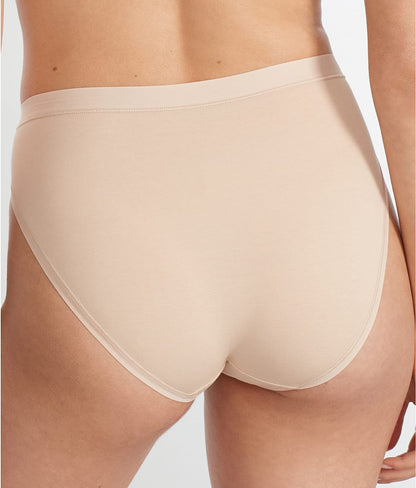 Understated Cotton Hi-Cut Brief