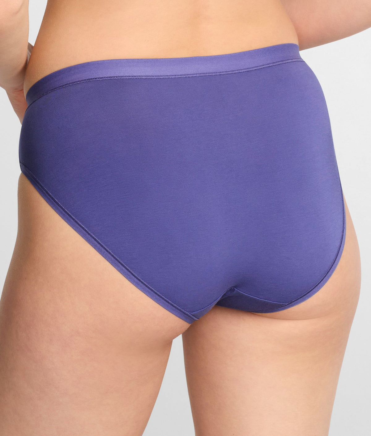 Understated Cotton Hi-Cut Brief