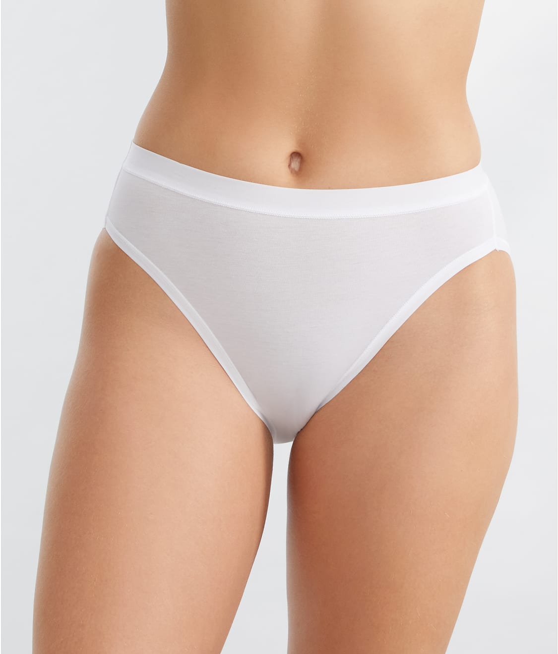Understated Cotton Hi-Cut Brief