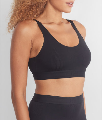 Beauty Cotton Scoop Bralette