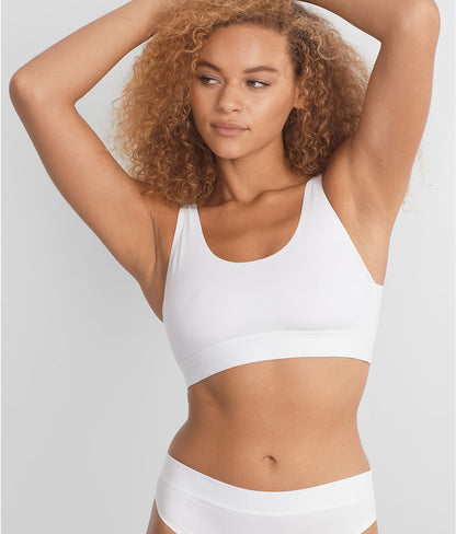 Beauty Cotton Scoop Bralette