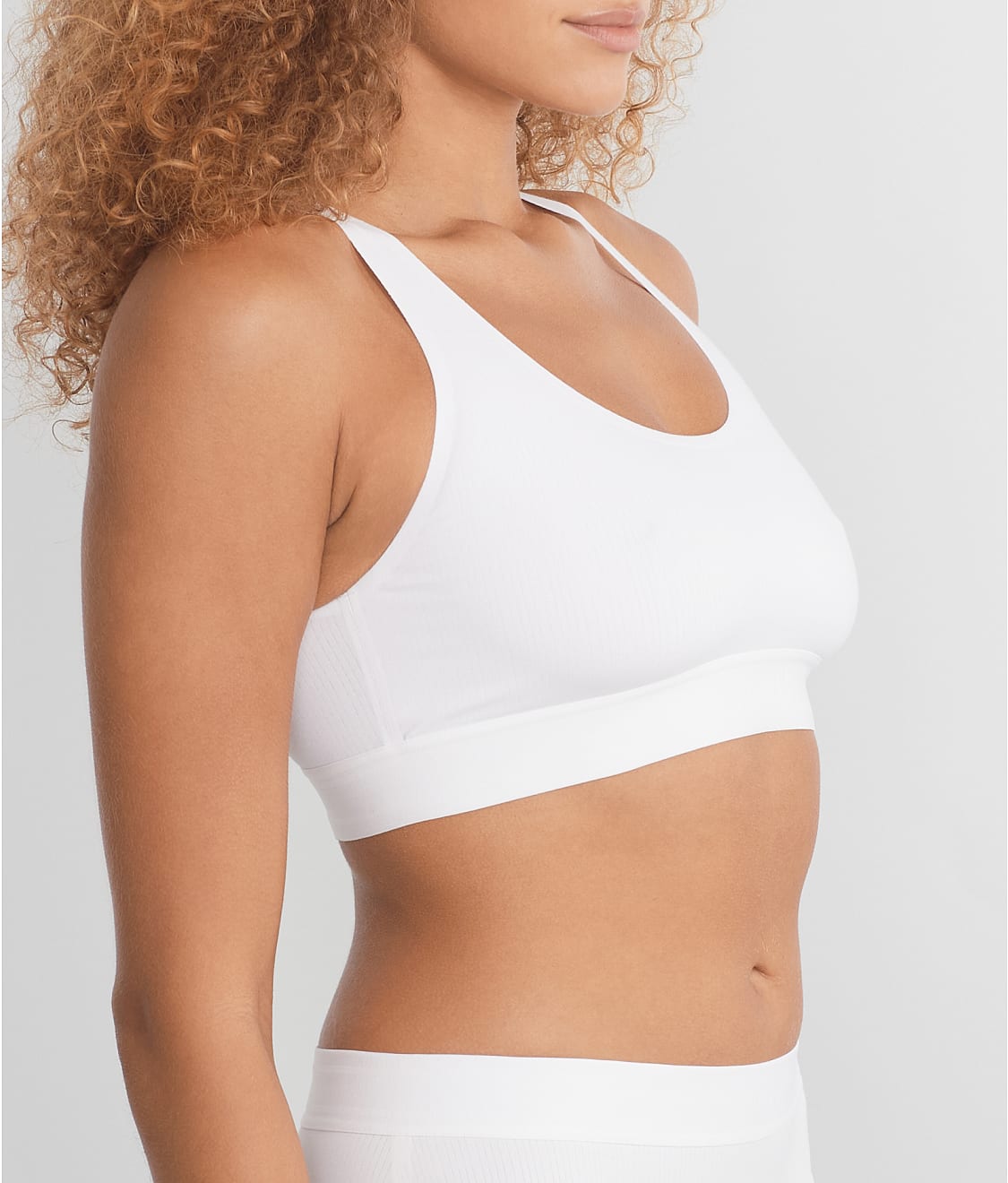 Beauty Cotton Scoop Bralette