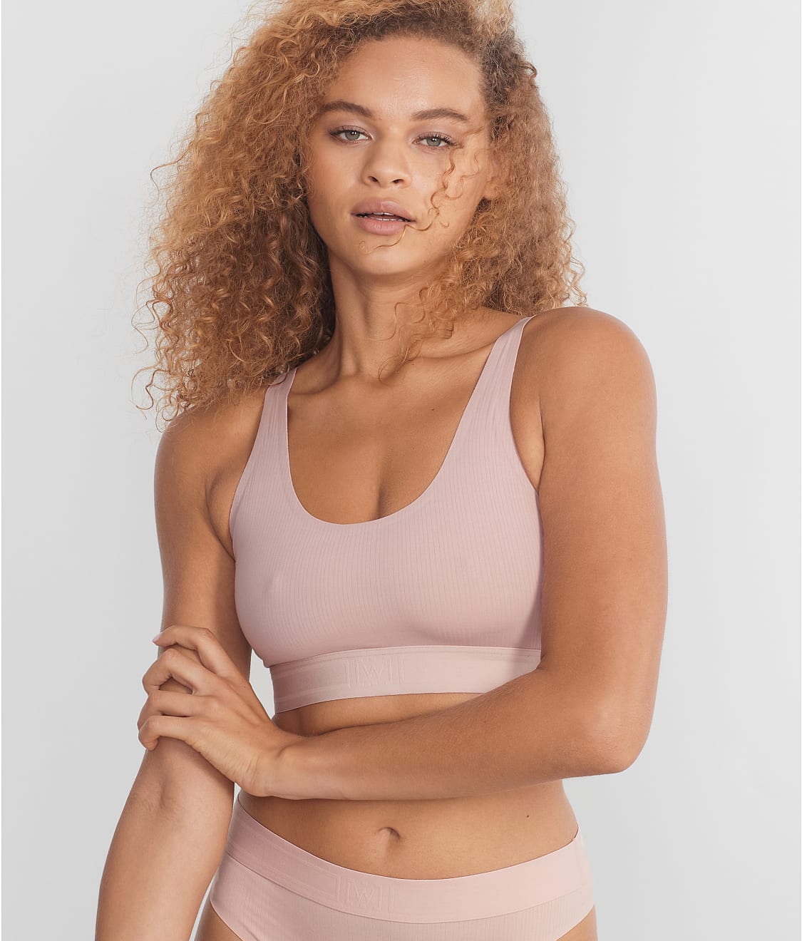 Beauty Cotton Scoop Bralette