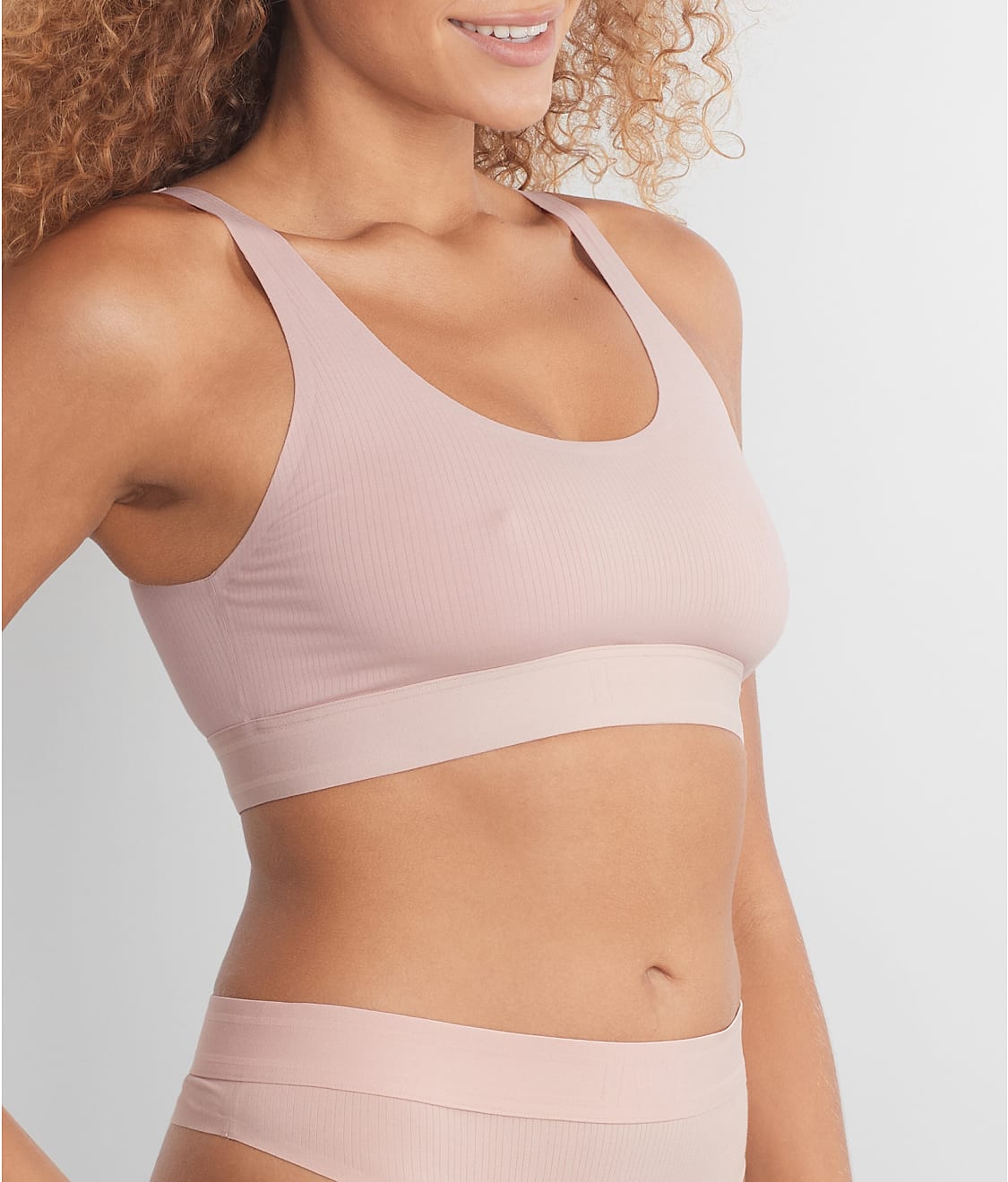 Beauty Cotton Scoop Bralette
